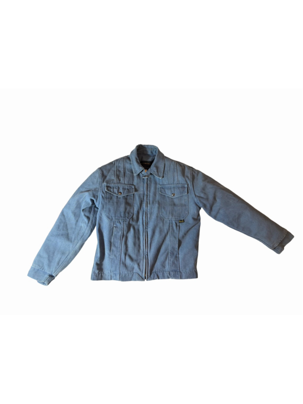 Vintage Dr. Martens British by Design Blue Quilted Work Jacket Men’s M
